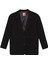 Çift Düğmeli Oversize Blazer Ceket Siyah 1