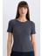 Slim Fit Dar Kesim Bisiklet Yaka Fitilli Kaşkorse Basic Düz Kısa Kollu Tişört C0097AX25SP 1