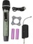 Uhf Ekranlı 1 El Kablosuz Telsiz Mikrofon CP-111 (4738) 4