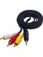Discman Kablosu 1.5 Metre (3.5mm Stereo 3 Boğumlu - 3rca Kablo) (4738) 1
