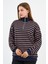 Dik Yaka Fermuarlı Sweatshırt (UNX00247WN) 1