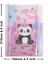 Panda Simli ve Sulu Kapaklı Kalem Kutulu A5 Defter 5