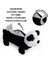 Panda 3D Pelüş Fermuarlı Yatay Kalem Kutu 2