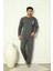 Flkm 5010 Interlok Kalın Kışlık Desenli Erkek Ev Pijama Takımı 1