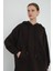 Kapüşonlu Sweatshirt Koyu Kahve 5