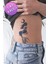 1 Ay Kalıcı Mermaid Tattoo Geçici Kadın Dövme 1