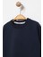 Erkek Çocuk Basic Mavsimlik 2 Iplik Penye Bisiklet Yaka Sweatshirt 2