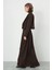 Crop Blazer Ceket Acı Kahve 3