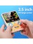 G6 Retro 3.5 Inç Tv Bağlanan 2.joystickli Oyun Konsolu Mavi 666 Klasik Oyunlar 5
