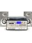 Plak Çalar Kaset Çalar CD Çalar USB Radyo Bluetooth Bağlantılı Aux Girişli Plak Çalar Nostalji 1
