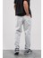 Gri Gabardin Pantolon 3