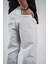 Gri Gabardin Pantolon 5