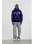 Lacivert Harvest 7 Yazılı Kapüşonlu Sweatshirt 1