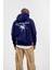 Lacivert Örümcek Baskılı Kapüşonlu Sweatshirt 1