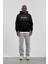 Siyah NM-6090 Baskılı Kapüşonlu Sweatshirt 3