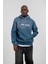 Mavi NM-6090 Baskılı Kapüşonlu Sweatshirt 4