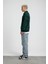 Yeşil Yakalı Basic Triko 4