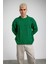 Yeşil Kalın Örme Triko 2