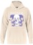 Hysterigal Baskılı Kapüşonlu Içi Yumuşak Polarlı Oversize Sweatshirt - Bej 1