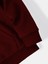 Theree Love Baskılı Kapüşonlu Içi Yumuşak Polarlı Oversize Sweatshirt - Bordo 4