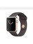 Apple Watch Kordon Düz Renk Silikon 38/40/41 mm Uyumlu Kakao 1