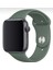 Apple Watch Kordon Düz Renk Silikon 42/44/45/49 mm Uyumlu Mor 4