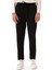 Erkek Siyah Slim Fit Lastikli Jogger Pantolon 1