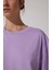 Bisiklet Yaka Oversize T-Shirt Basic 3