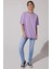 Bisiklet Yaka Oversize T-Shirt Basic 2