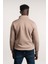 Fbı Fermuarlı Dik Yaka 3 Iplik Içi Şardonlu Slimfit Sweatshirt 4