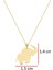 14K Altın Minik Fil Kolye 4N37022 3
