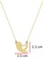 14K Altın Minik Kuş Kolye 4N37018 4