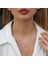 Rose Gold Kaplama Sıra Zirkon Taş Gümüş Kolye 2
