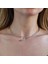 Yeşil Zirkon Taşlı Serpent Choker Gümüş Kolye 4