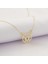 14K Altın Kedi Siluet Kolye 4N37039 3
