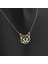 14K Altın Kedi Siluet Kolye 4N37039 6