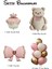 Baby Shower Retro Ayıcık Temalı Kız Bebek Kutlama Seti 2