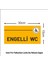Engelli Wc 30X15 cm Tabela Yönlendirme Levhası 4 mm Pvc 2