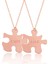Gümüş Rose Kişiye Özel Puzzle Isimli Kolye 1