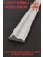 Dekoratif Boyanabilir 1 Adet 4 cm x 240 cm Eğimli Polistren Duvar Çıtası Salon Koridor Tablo Çıta 1