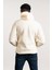 Kapşonlu Kanguru Cepli Slimfit Peluş Sweatshirt 3