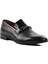 Ayakmod Siyah Rugan Deri Erkek Klasik Ayakkabı 1