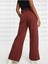 Everyday Modern Sweatpants In Burgundy Red Pamuklu Yüksek Bel Eşofman Altı 3