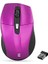 SM-861 USB Mor 800/1200/1600DPI Süper Sessiz Kablosuz Mouse 1