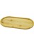 Oval Ahşap Bambu Yağdanlık Altlık 12X23CM (3791) 1