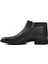 Ayakmod Siyah Deri Erkek Bot 2