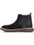 Siyah Süet Deri Erkek Chelsea Bot 684016 M 2