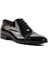 Ayakmod Siyah Rugan Erkek Klasik Ayakkabı 1