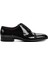 Ayakmod Siyah Rugan Erkek Klasik Ayakkabı 3