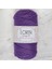 Polyester Soft Macrame Koyu Mor El Örgü İpi - LM025 - 34434 1